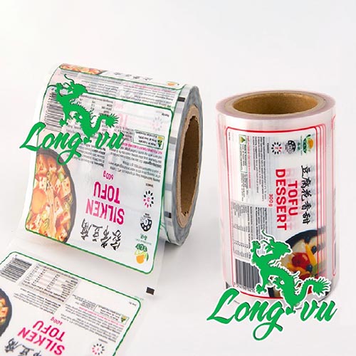 Aluminum and MPET laminated film roll for automatic packaging